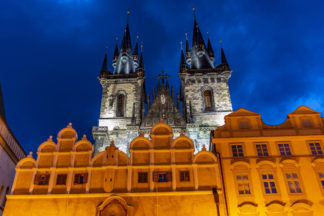 Church of Our Lady Before Týn By Night #1
