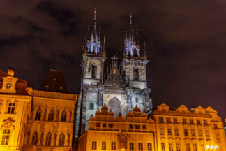 Church of Our Lady Before Týn By Night #3