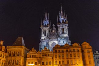 Church of Our Lady Before Týn By Night #4