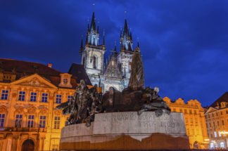 Church of Our Lady Before Týn By Night #2